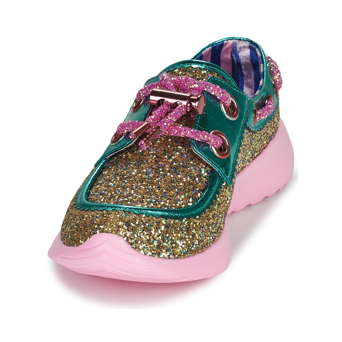 Women's Sneakers Irregular Choice Gold