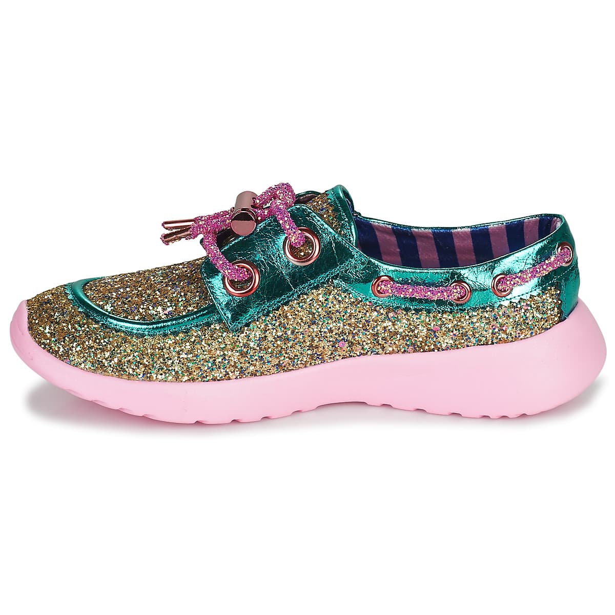 Women's Sneakers Irregular Choice Gold