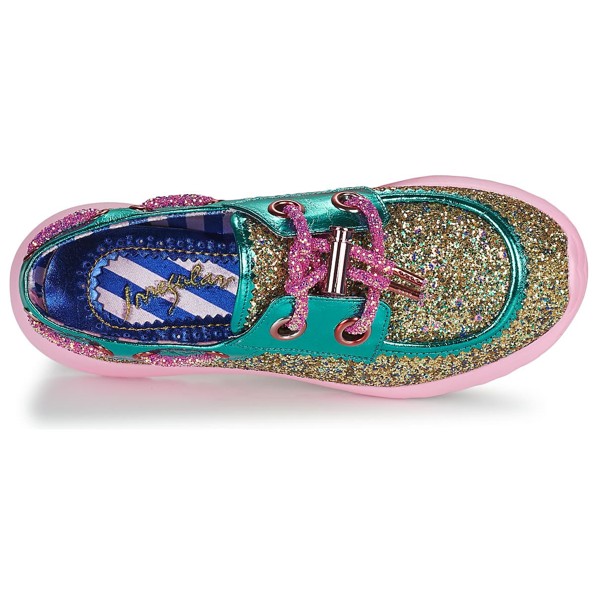 Women's Sneakers Irregular Choice Gold