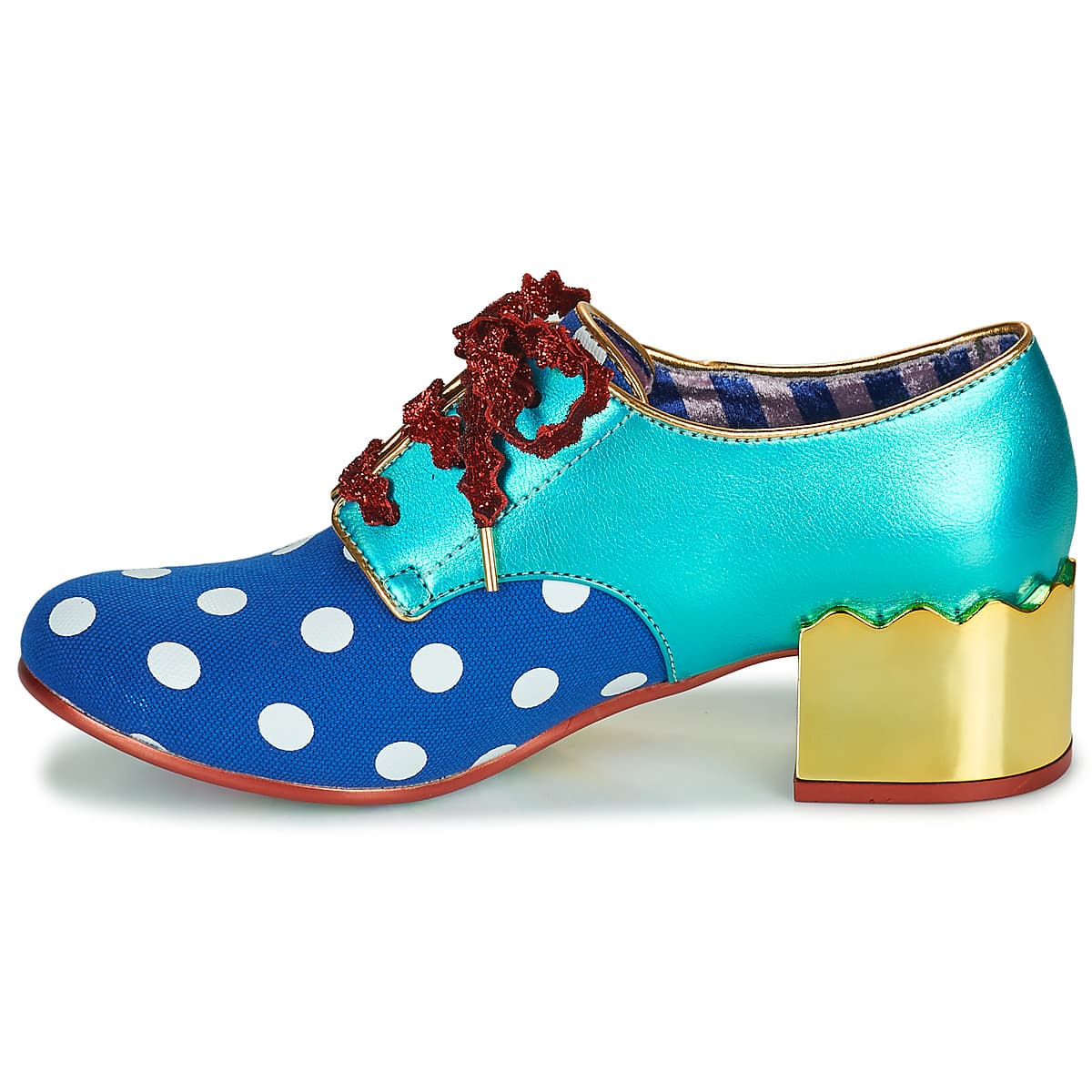 Women's Derby Shoes Irregular Choice Blue