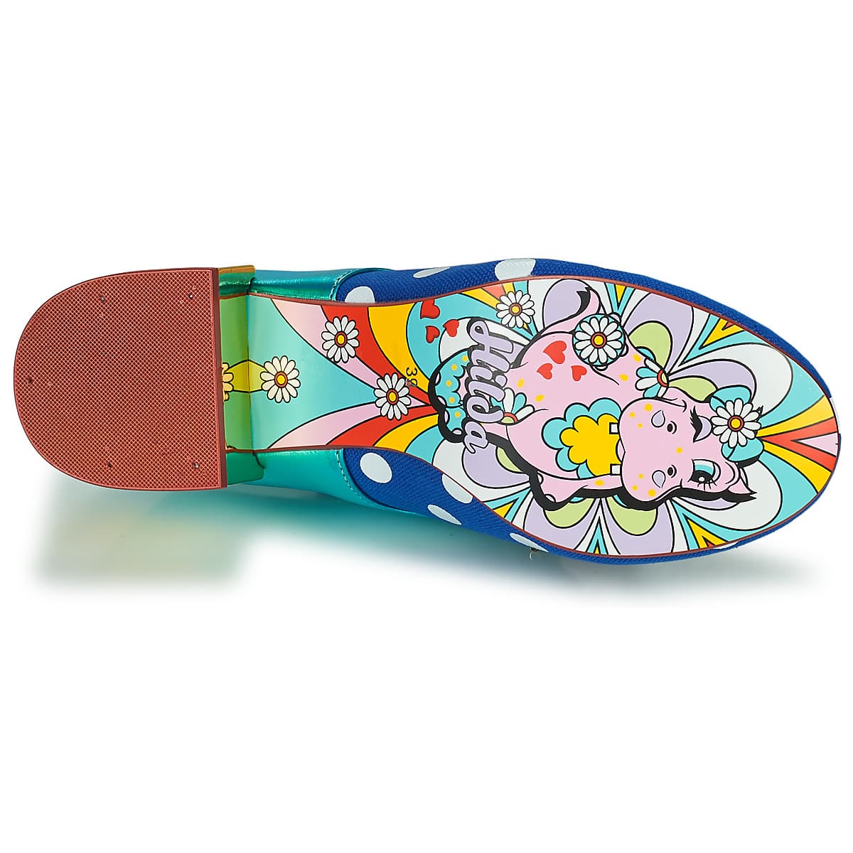 Women's Derby Shoes Irregular Choice Blue