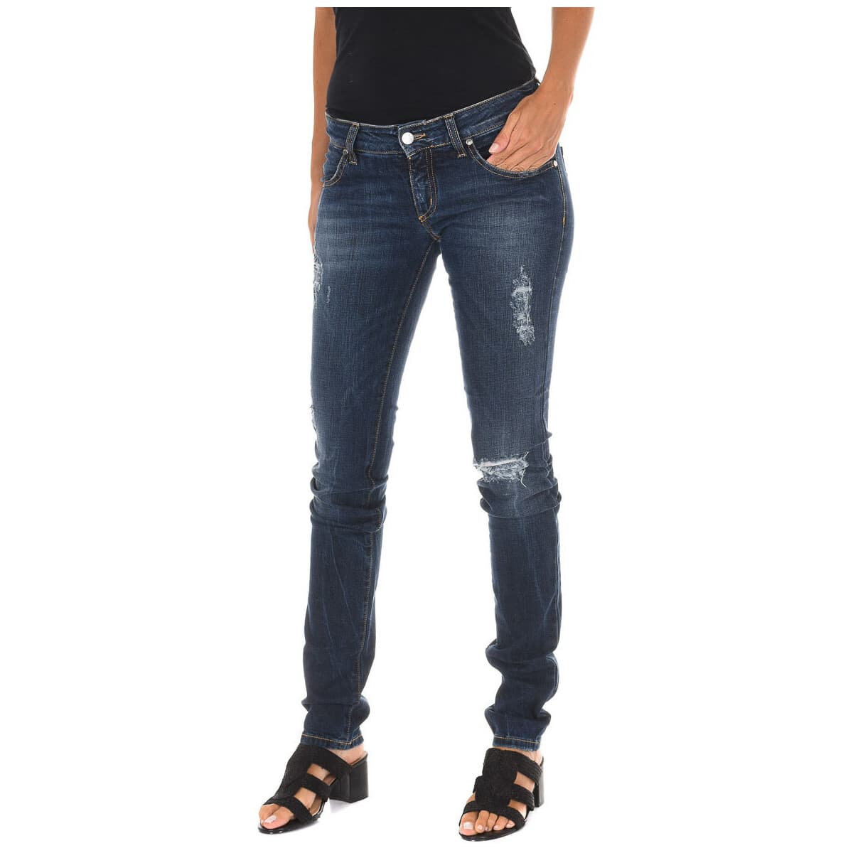 Women's Jeans Met Blue