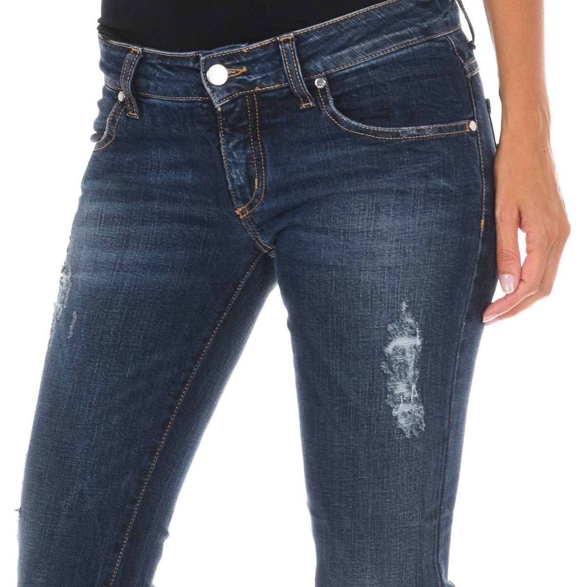 Women's Jeans Met Blue