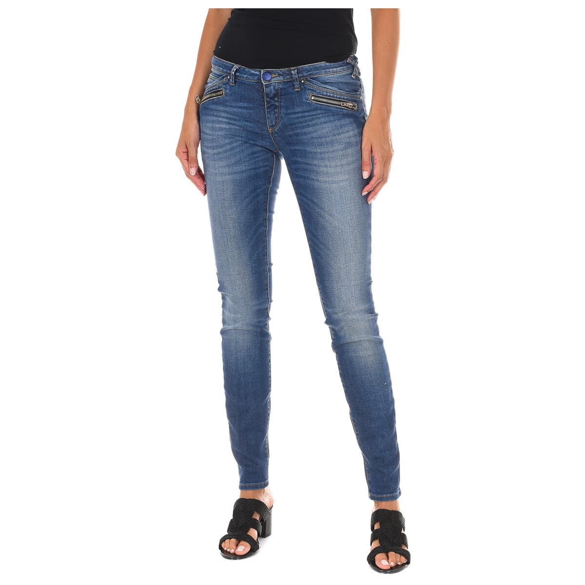Women's Jeans Met Blue