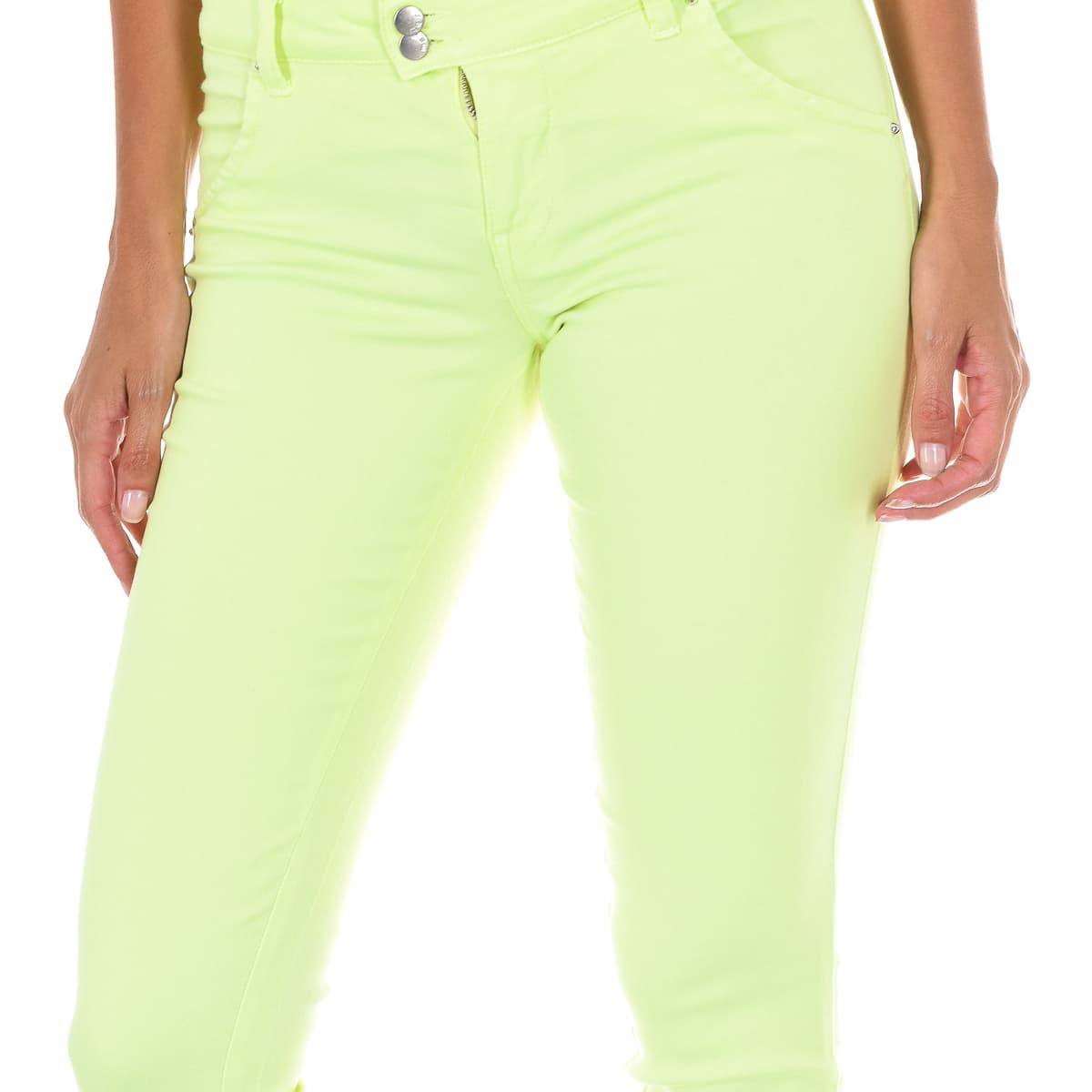 Women's Jeans Met Yellow