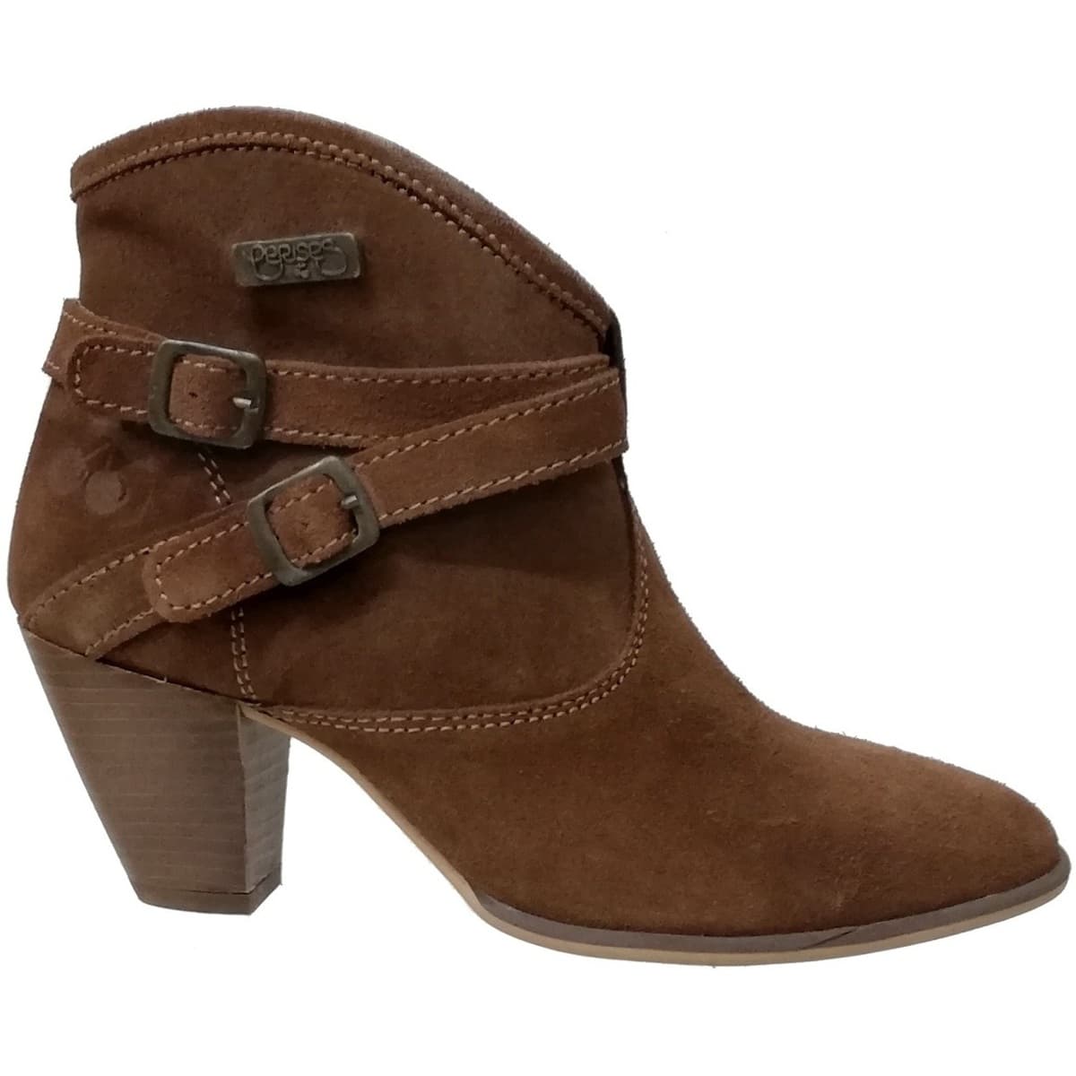 Women's Ankle Boots Le Temps des Cerises Brown