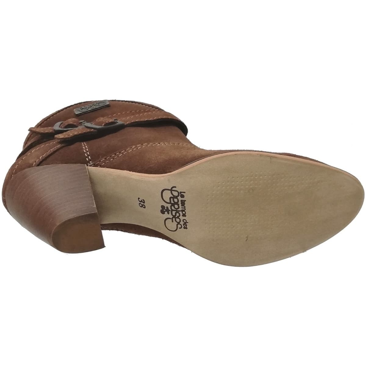 Women's Ankle Boots Le Temps des Cerises Brown