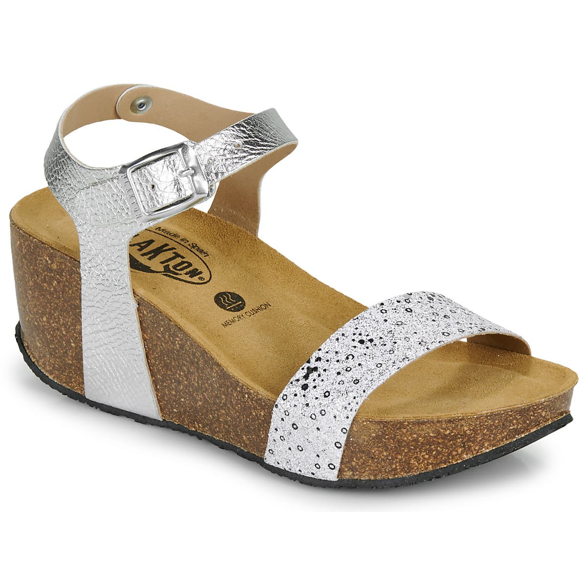 Women's Platforms Plakton Silver