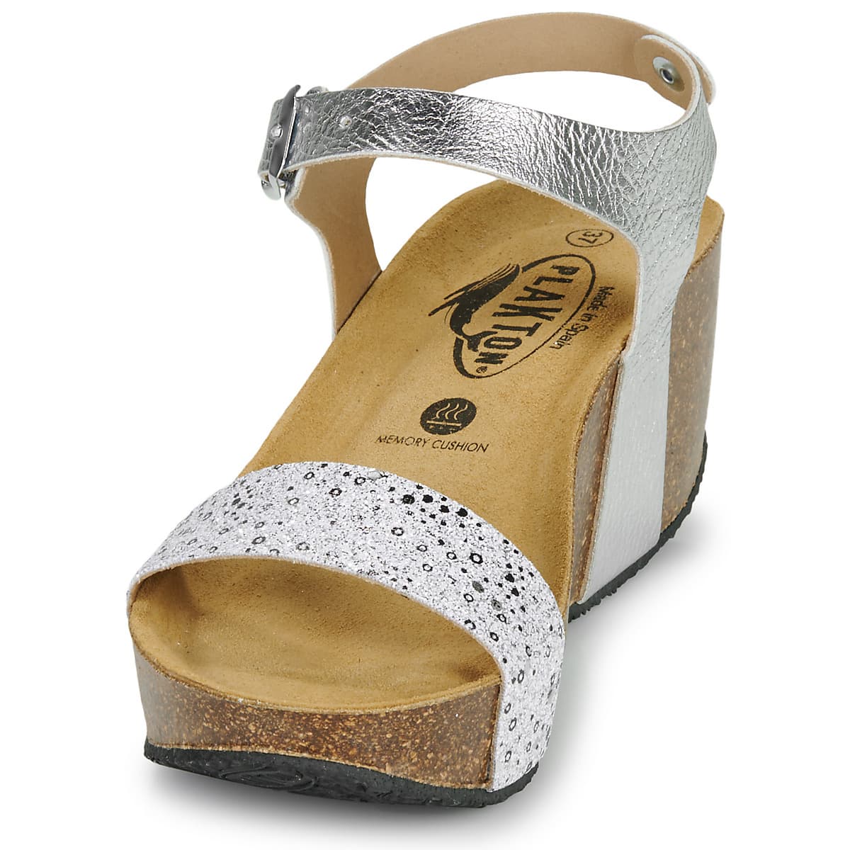 Women's Platforms Plakton Silver