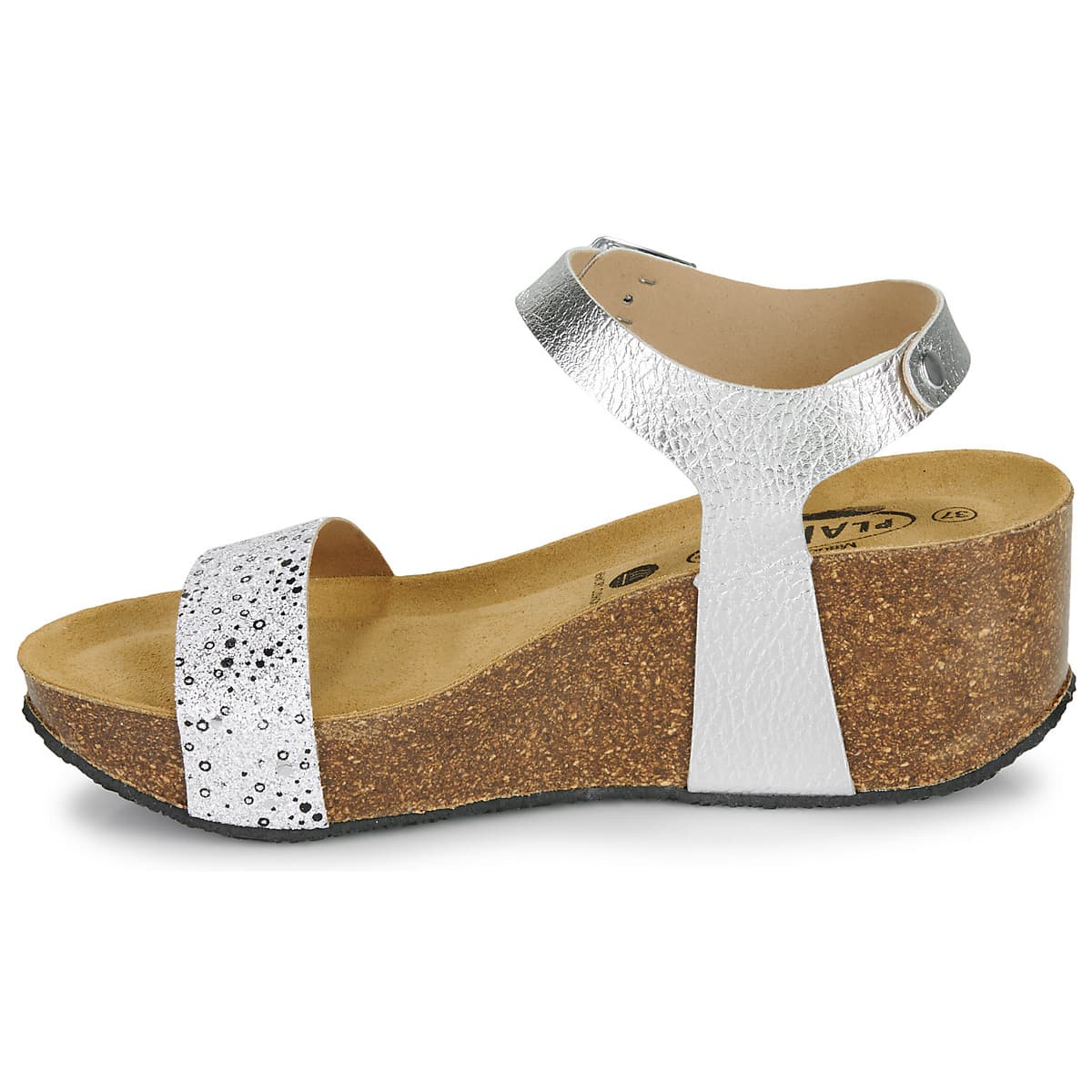 Women's Platforms Plakton Silver