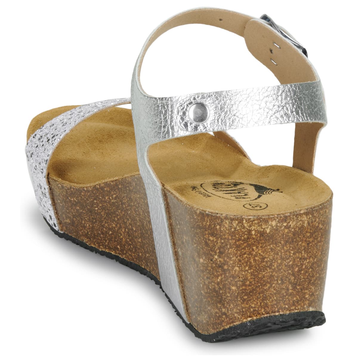 Women's Platforms Plakton Silver