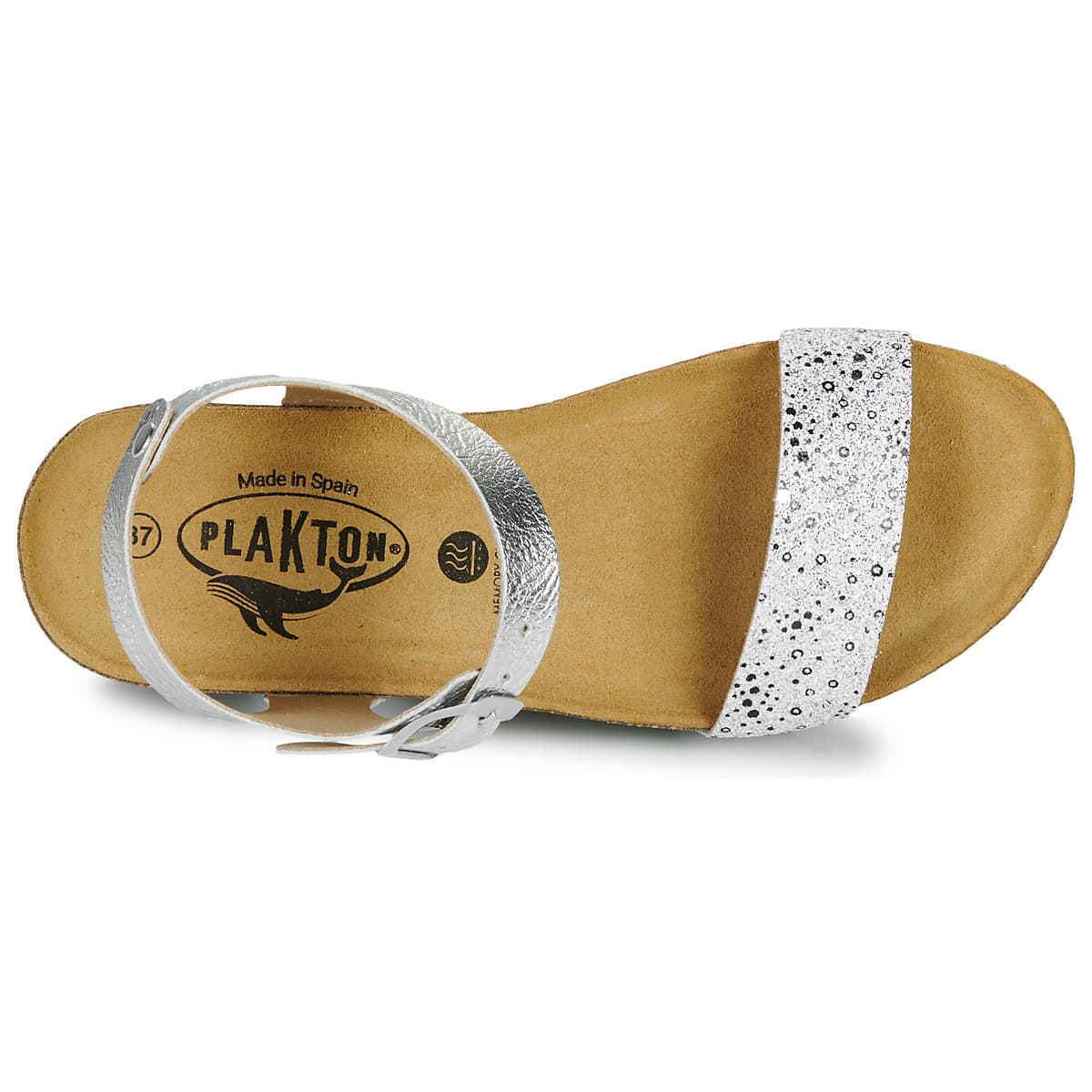 Women's Platforms Plakton Silver