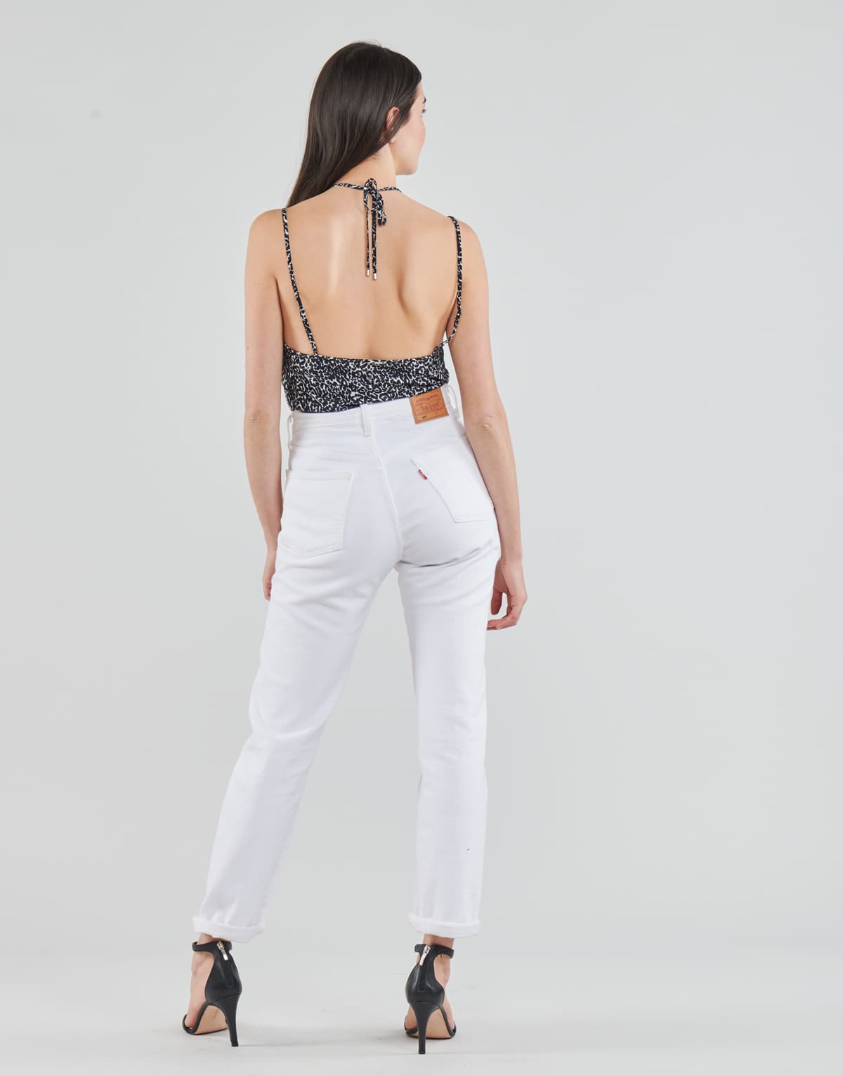 Women's Sleeveless Tops Ikks Gray