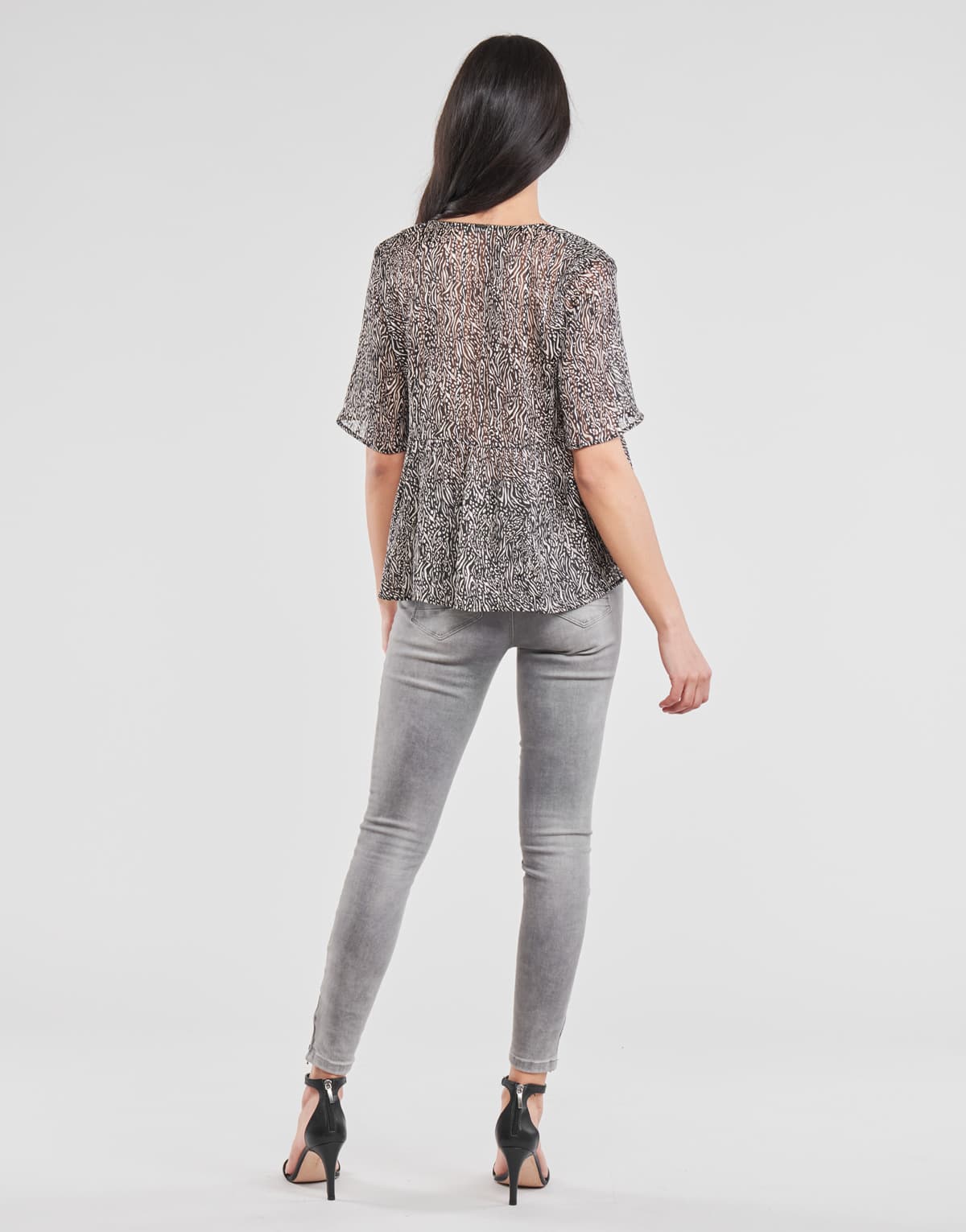 Women's T-Shirts Ikks Gray