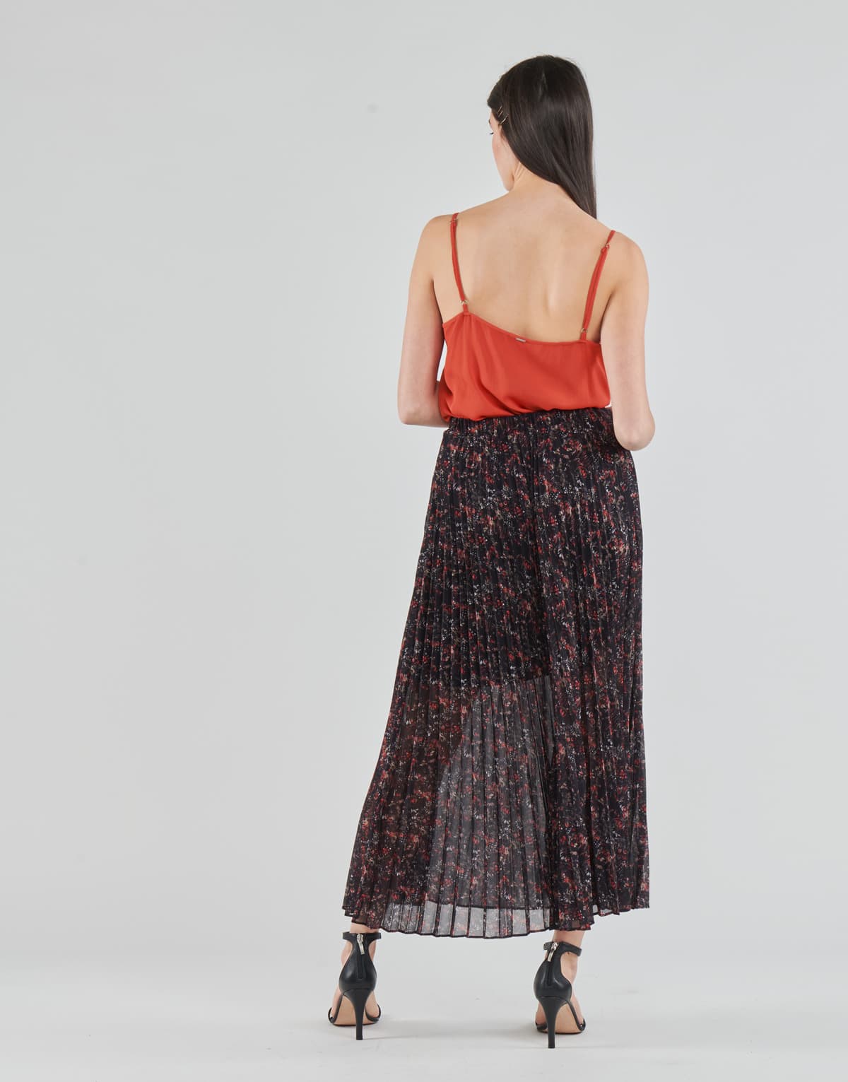 Women's Sleeveless Tops Ikks Red