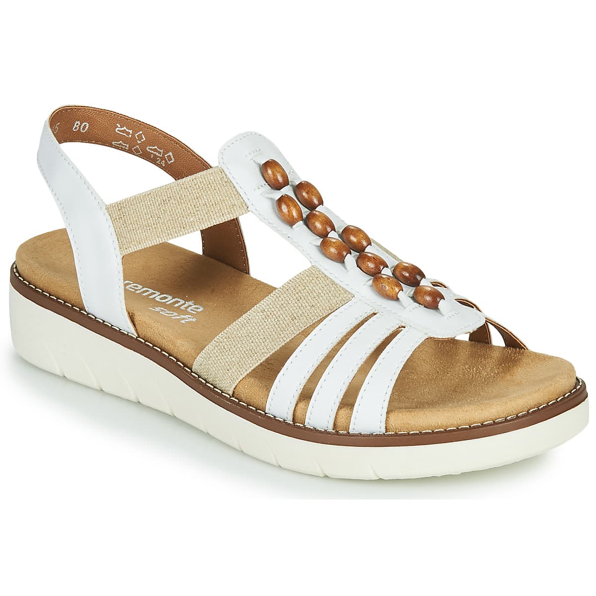 Women's Platforms Remonte White