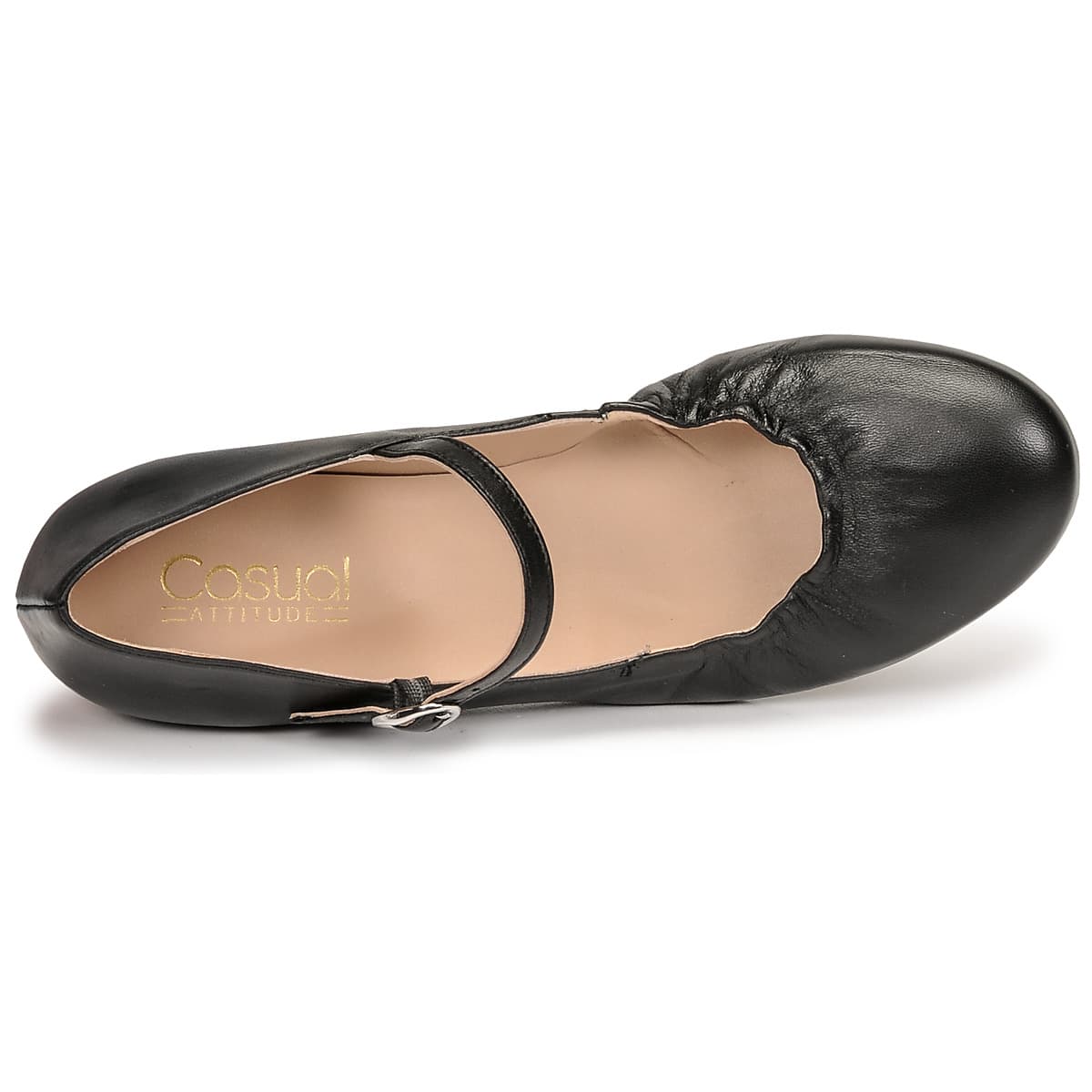 Women's Ballet Flats Casual Attitude Black