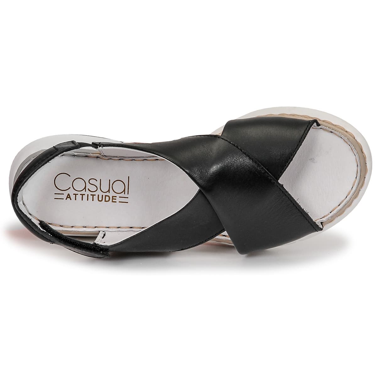 Women's Platforms Casual Attitude Black