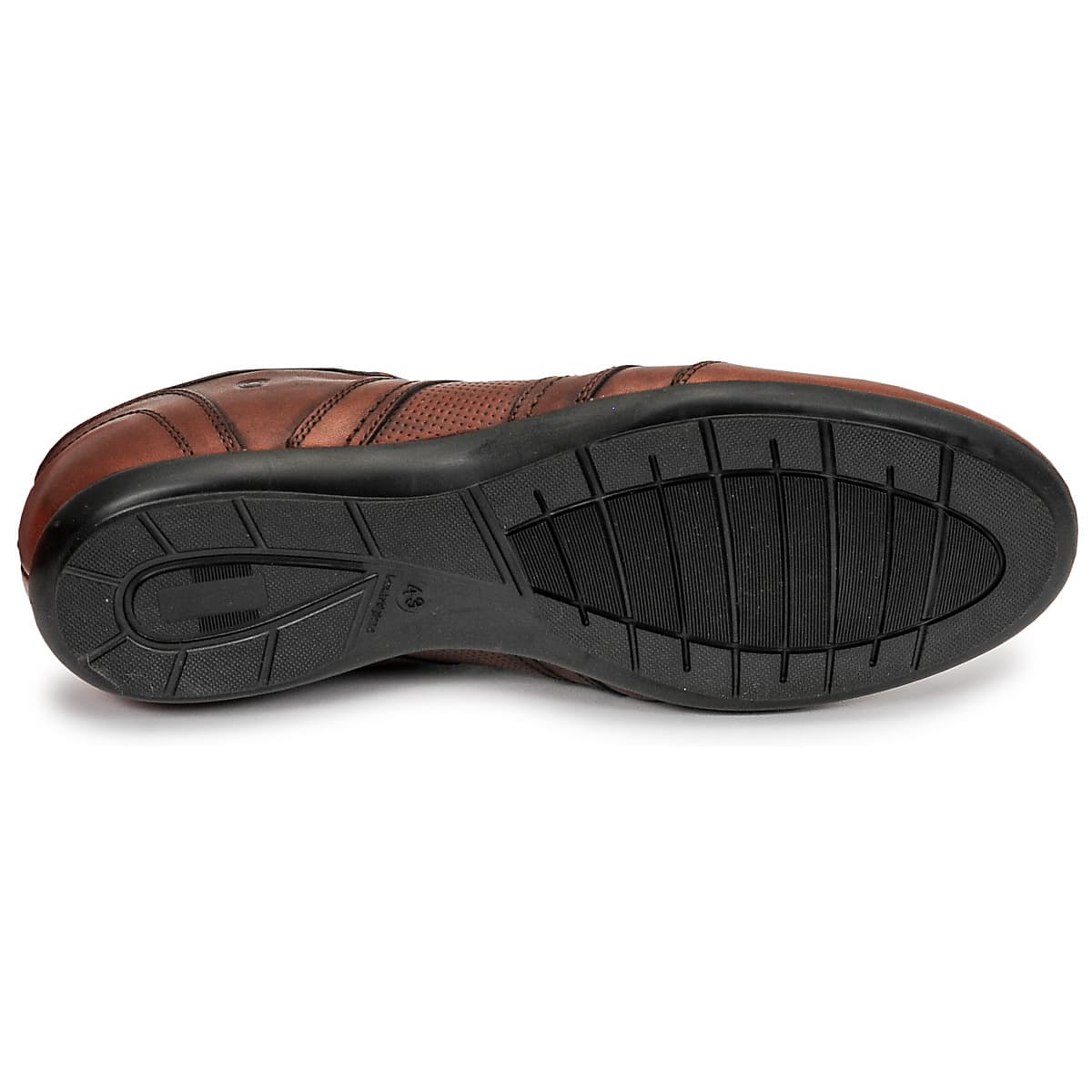 Men's Derby Shoes Casual Attitude Brown