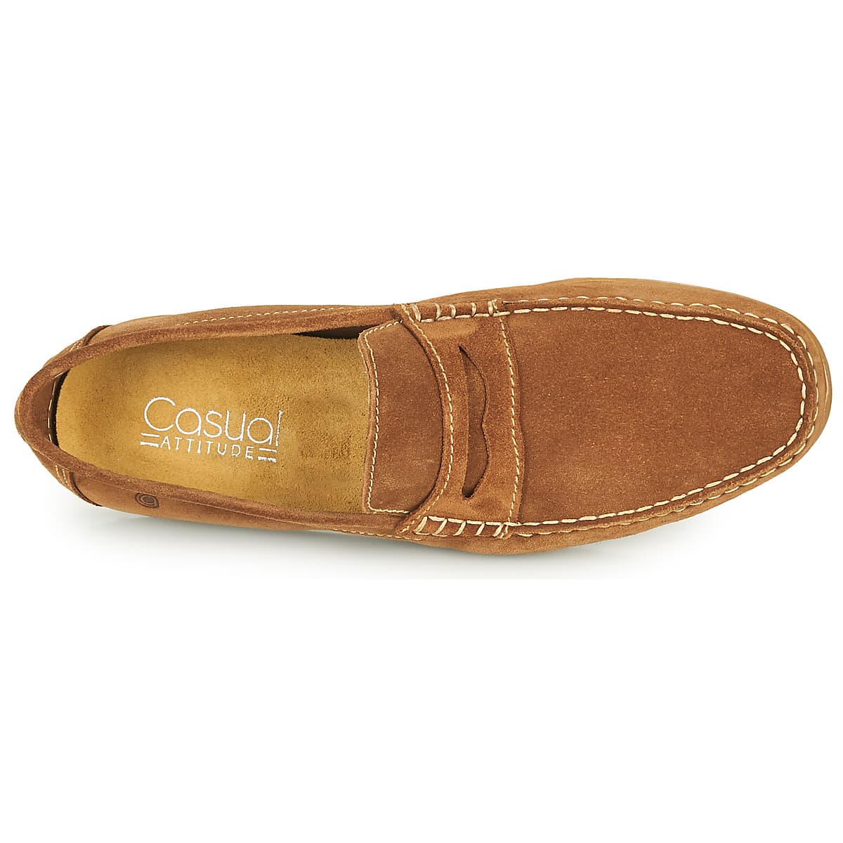 Men's Loafers Casual Attitude Brown