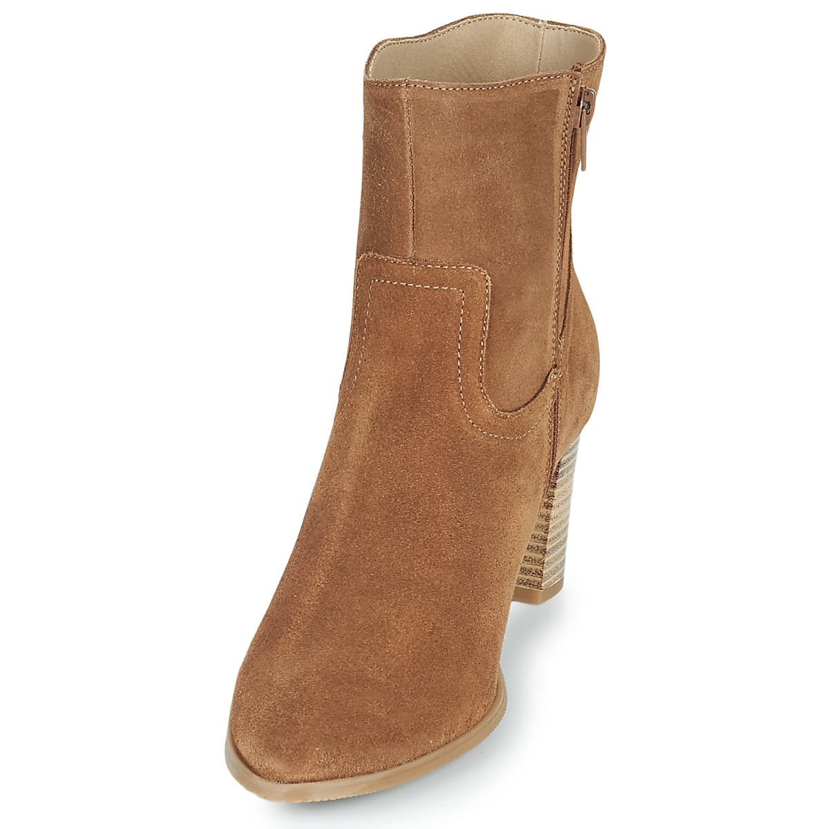 Women's Ankle Boots Casual Attitude Brown