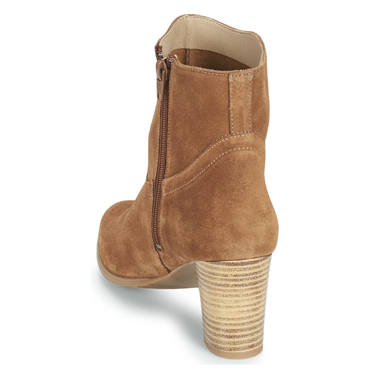 Women's Ankle Boots Casual Attitude Brown