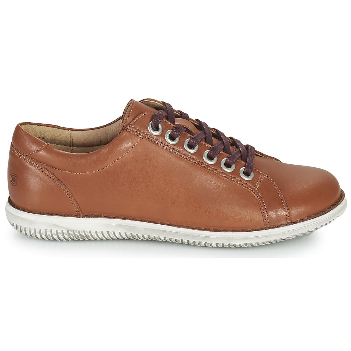 Women's Derby Shoes Casual Attitude Brown