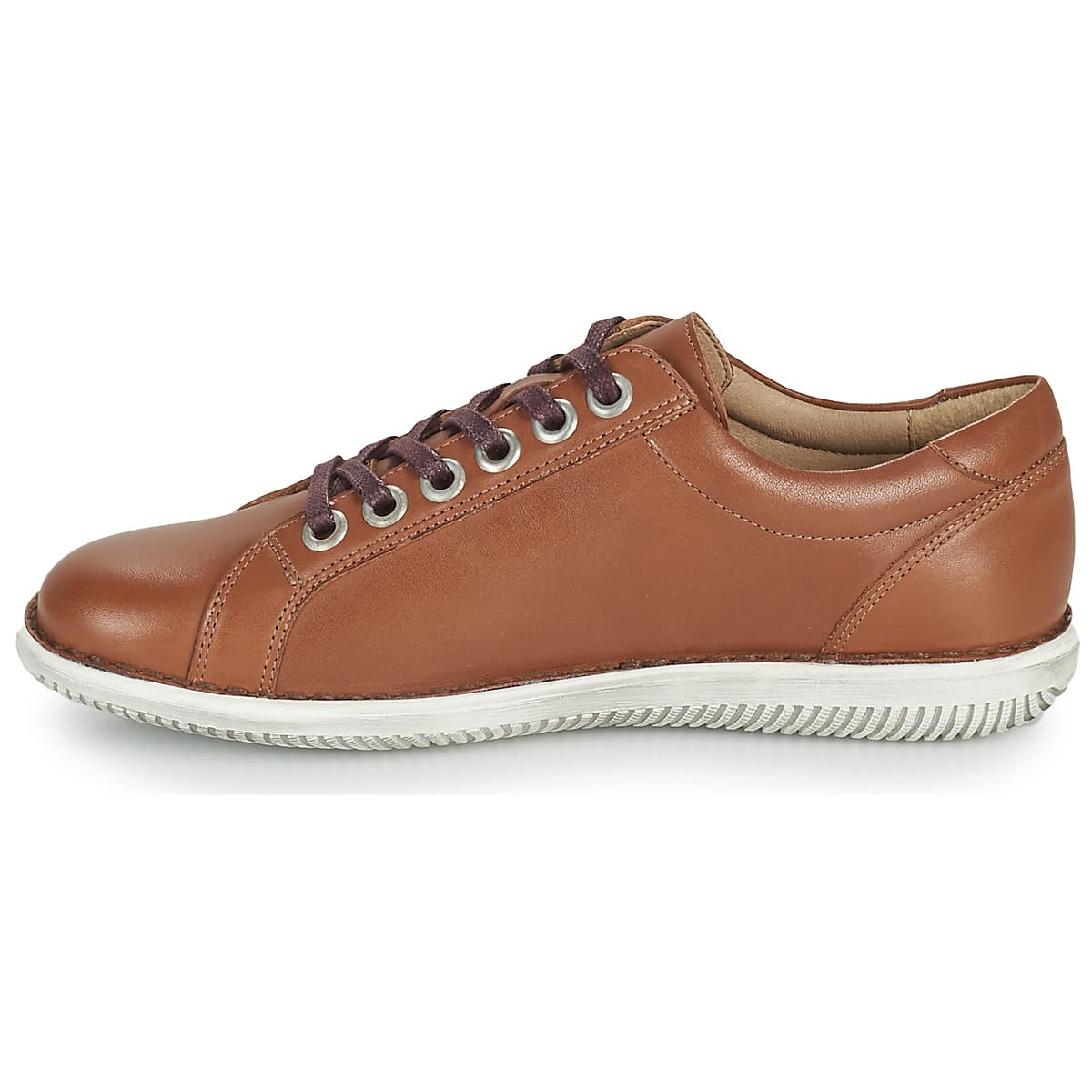 Women's Derby Shoes Casual Attitude Brown