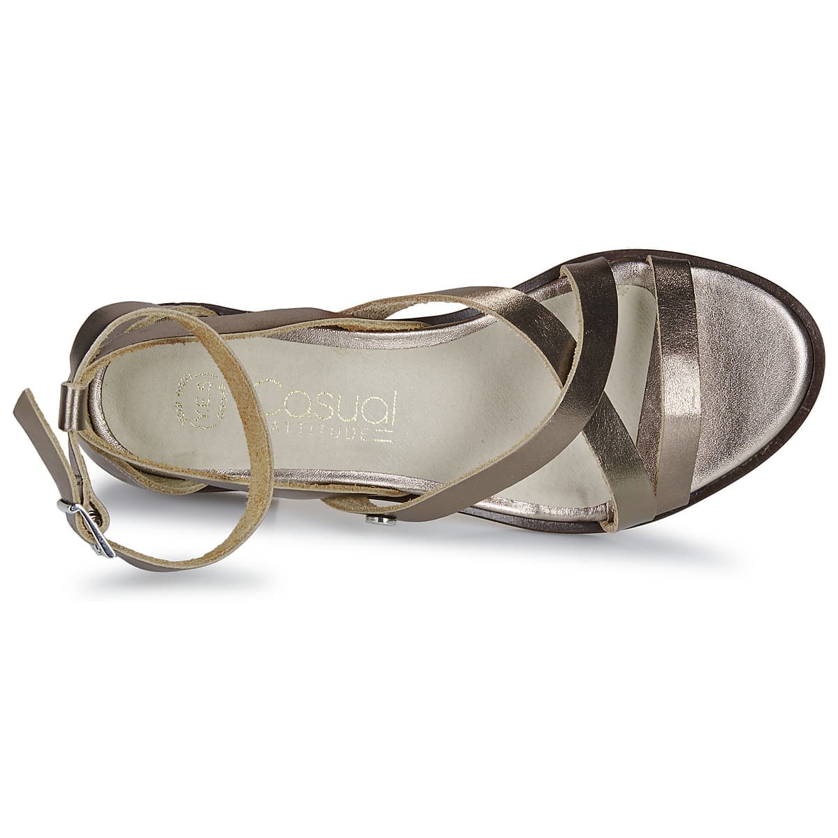 Women's Pumps Casual Attitude Gold