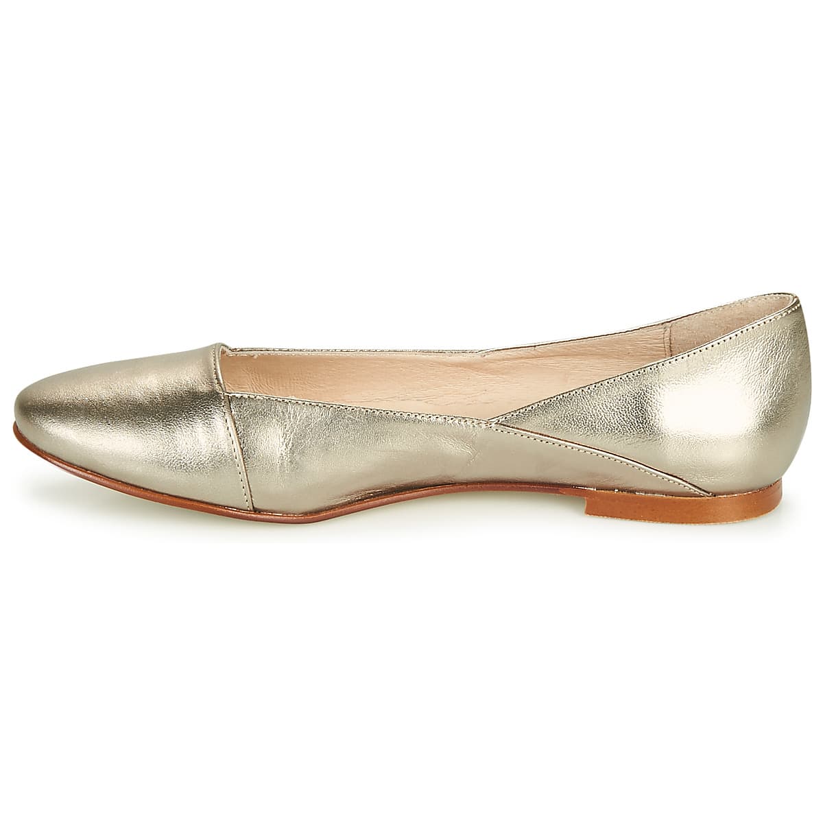 Women's Ballet Flats Casual Attitude Gold