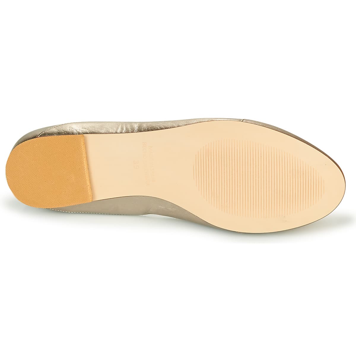 Women's Ballet Flats Casual Attitude Gold