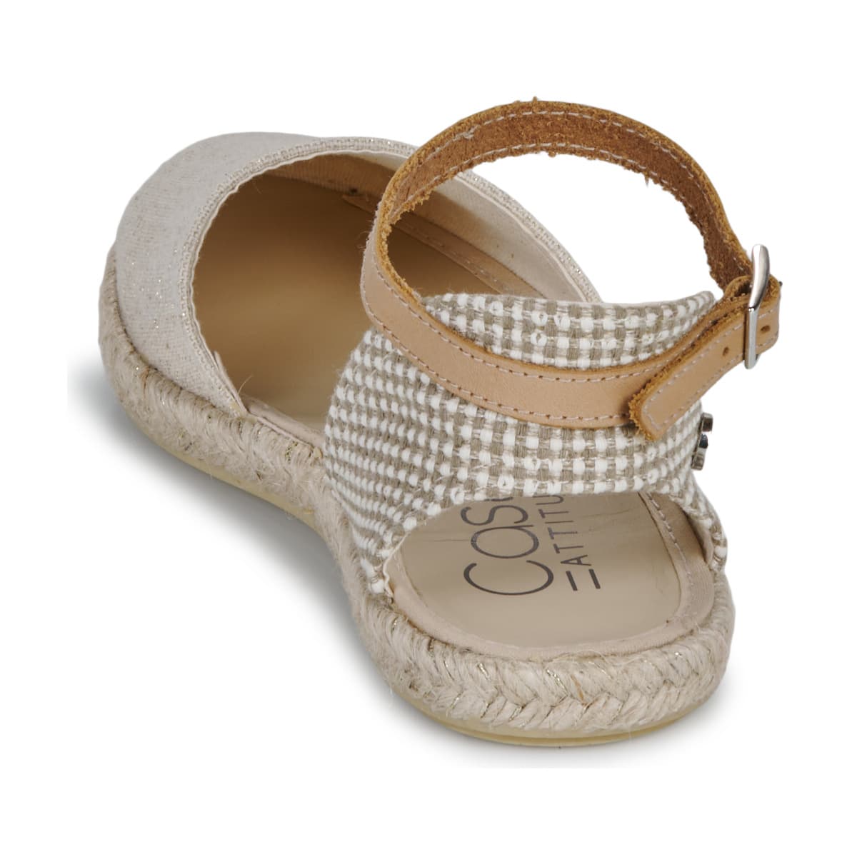 Women's Espadrilles Casual Attitude Gold