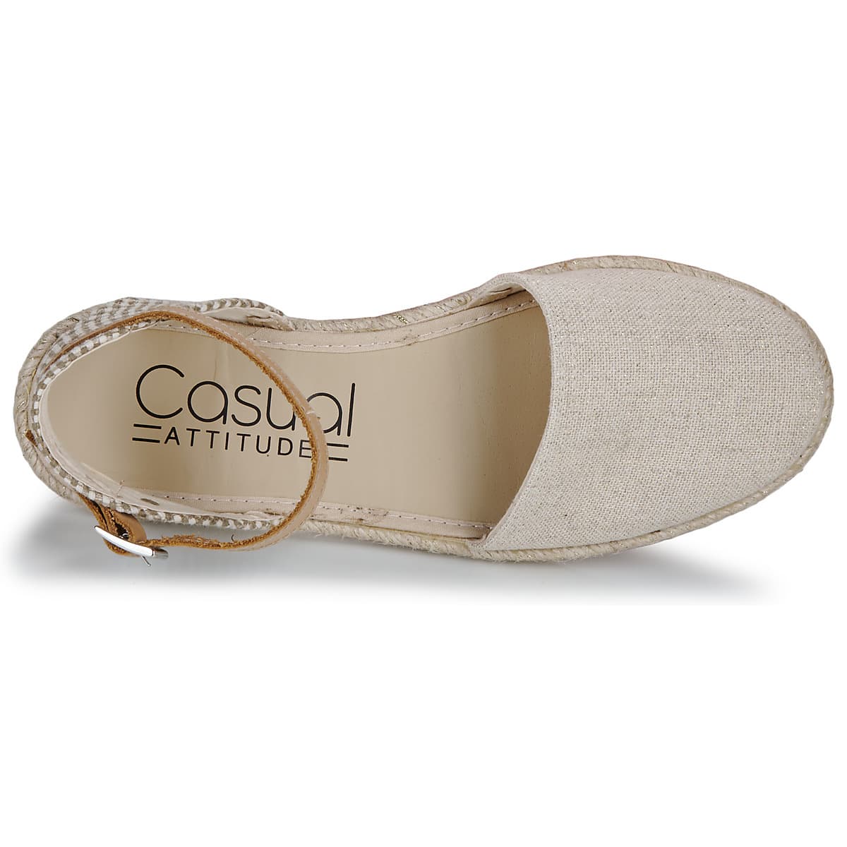Women's Espadrilles Casual Attitude Gold
