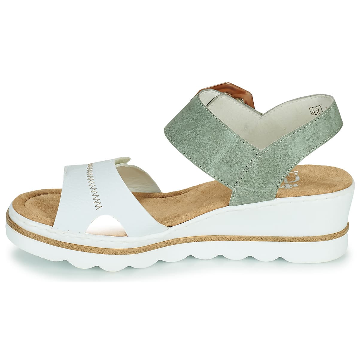 Women's Platforms Rieker Green