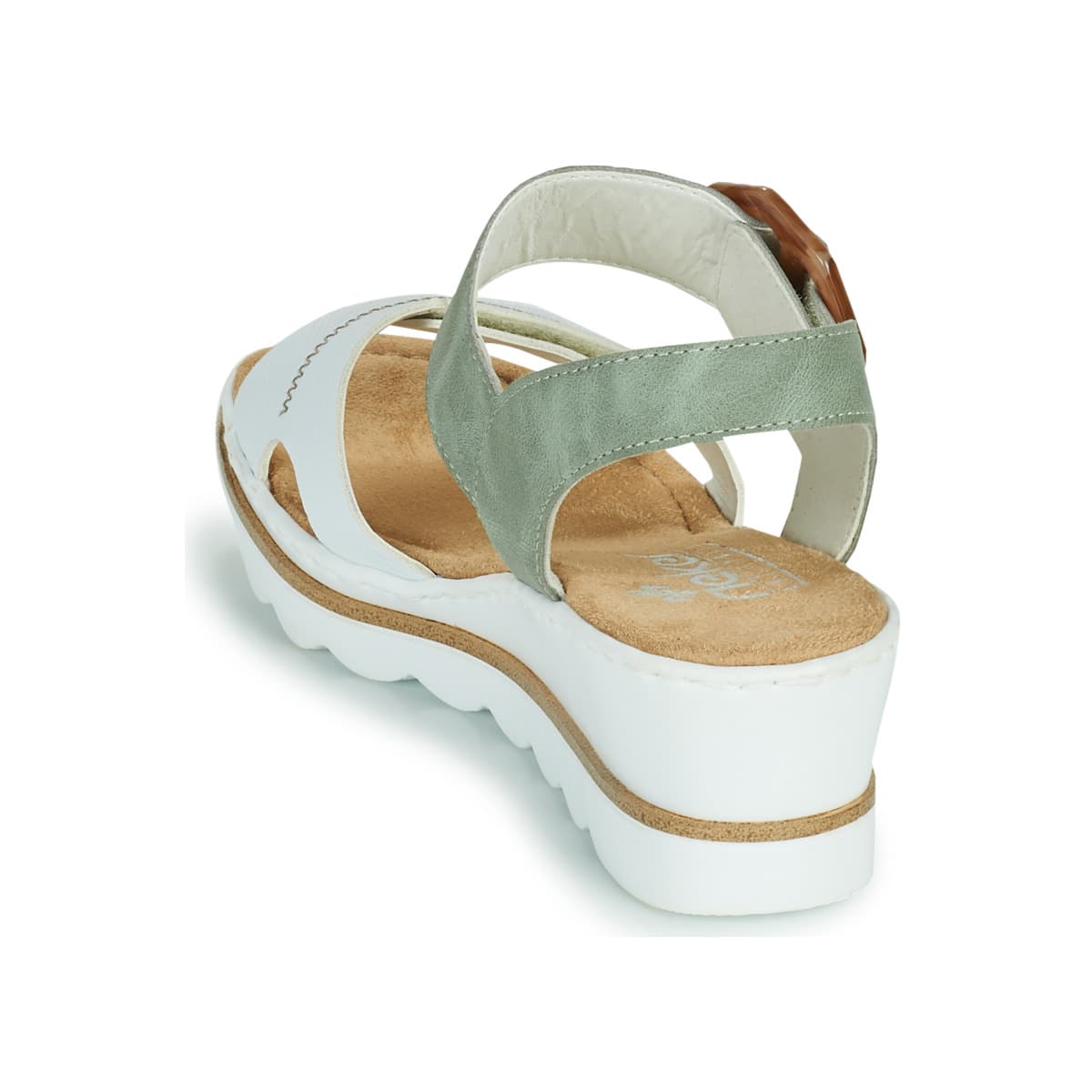Women's Platforms Rieker Green