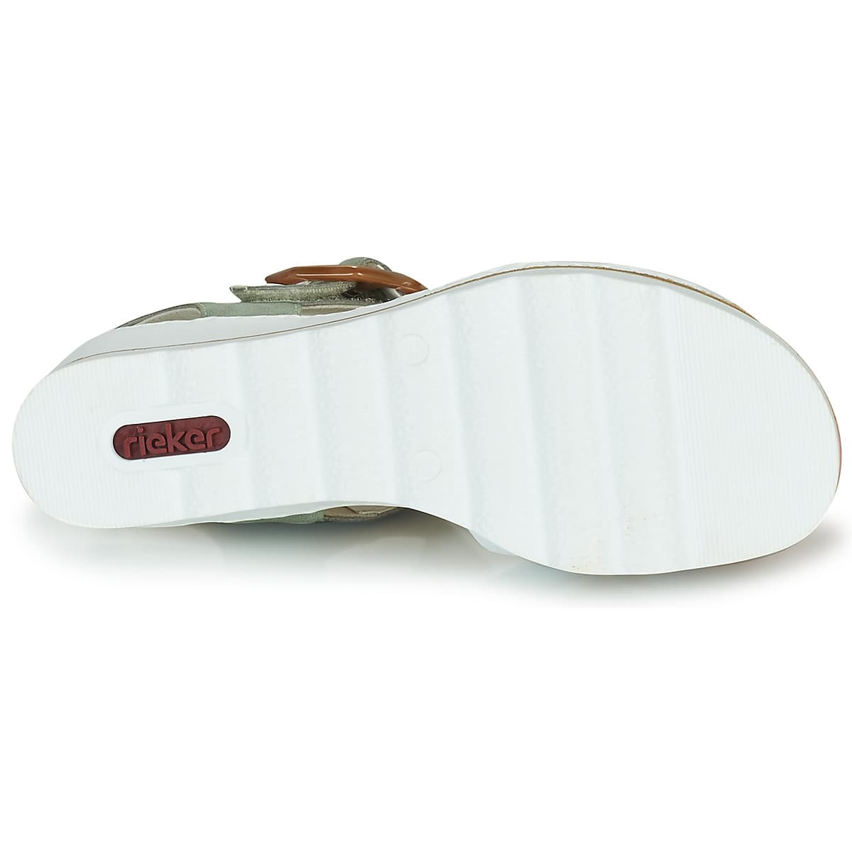 Women's Platforms Rieker Green