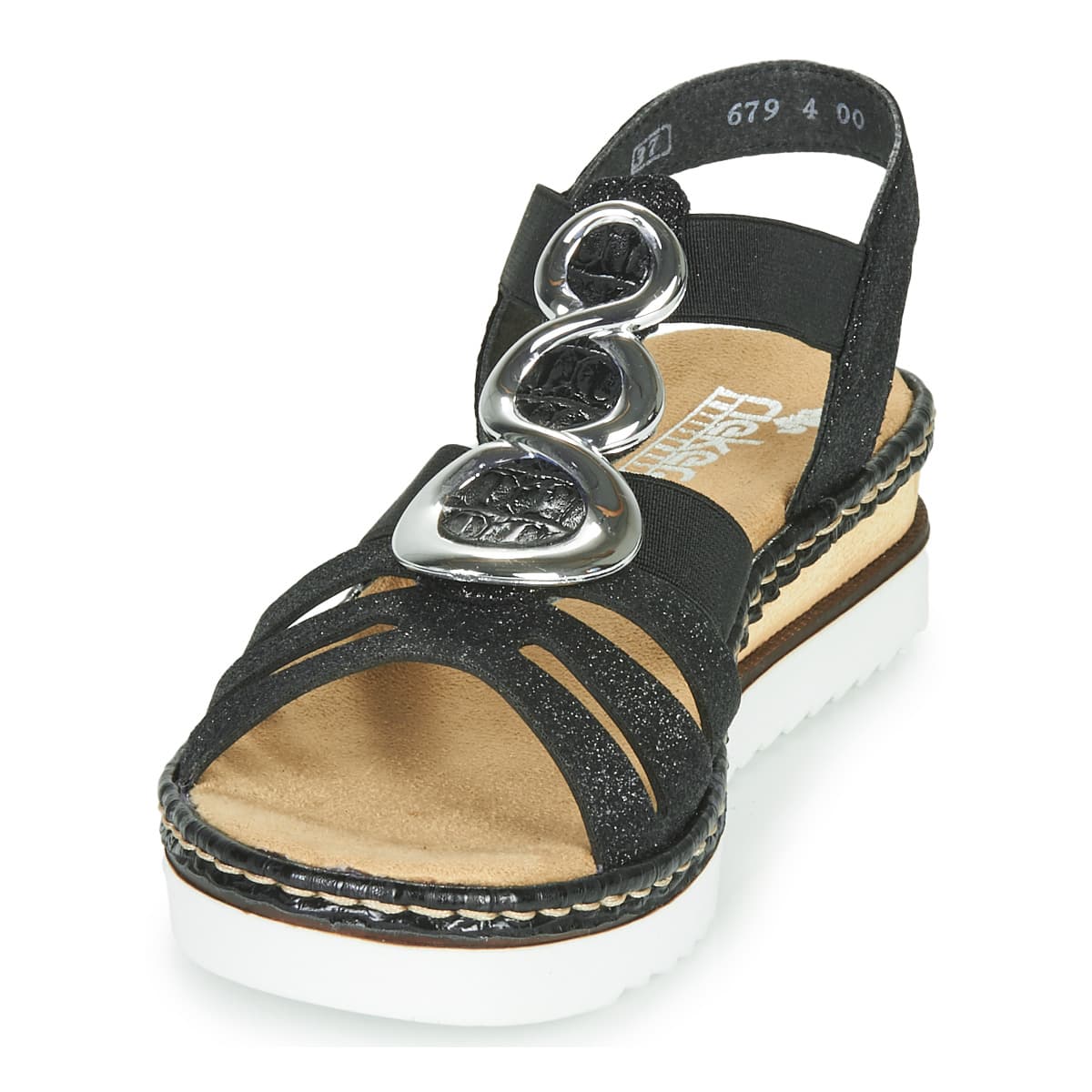 Women's Platforms Rieker Black