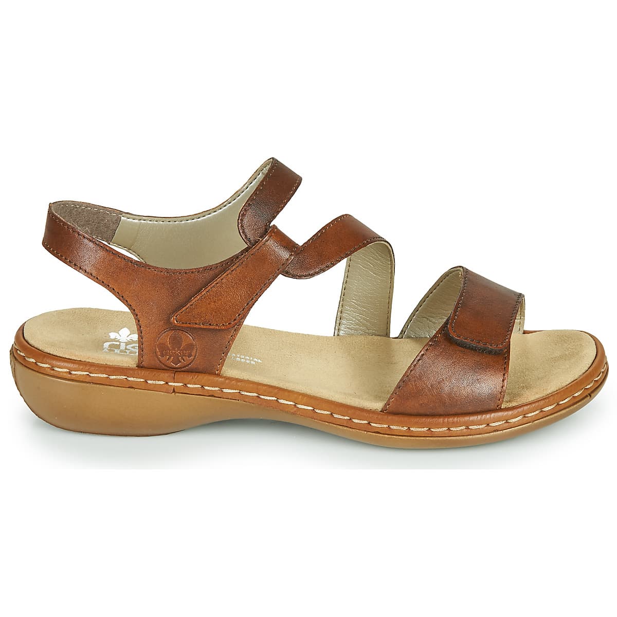 Women's Platforms Rieker Brown