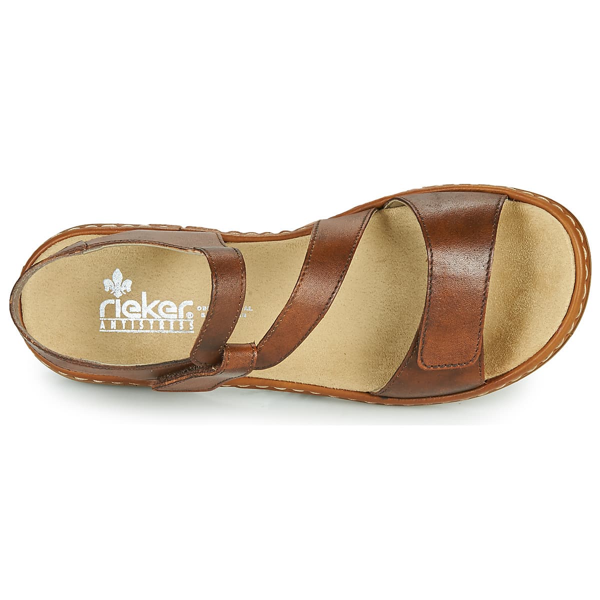 Women's Platforms Rieker Brown