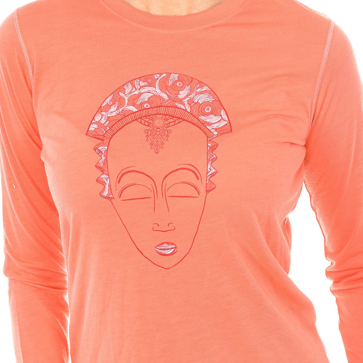 Women's T-Shirts Buff Red