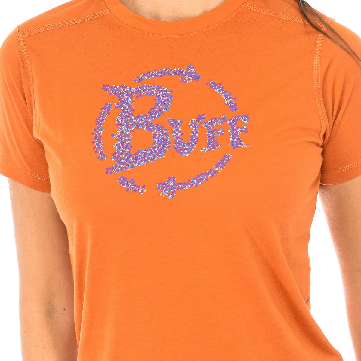 Women's T-Shirts Buff Orange