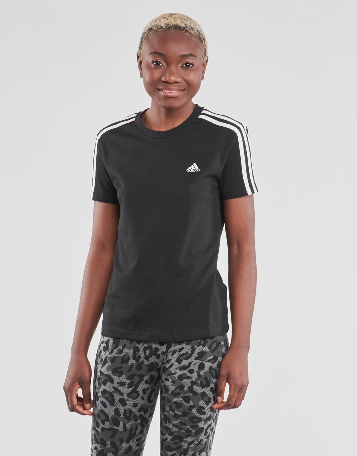 Women's T-Shirts adidas Black