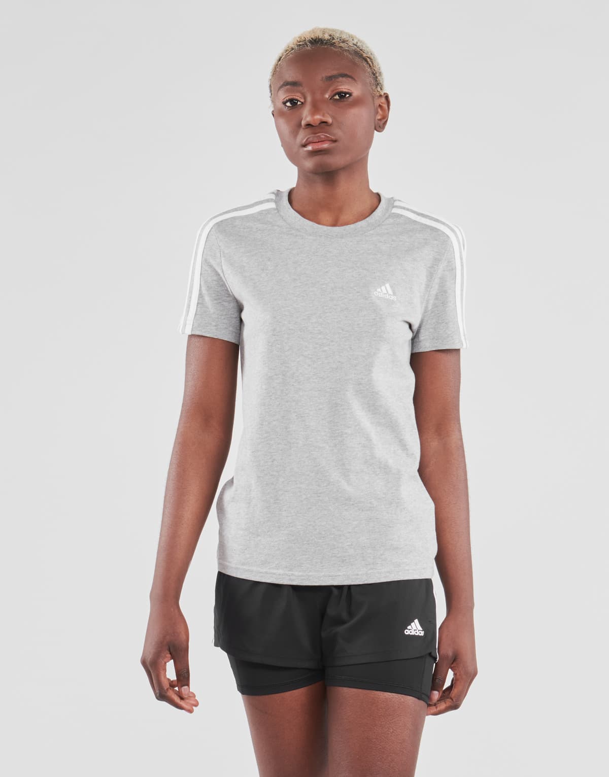 Women's T-Shirts adidas Gray