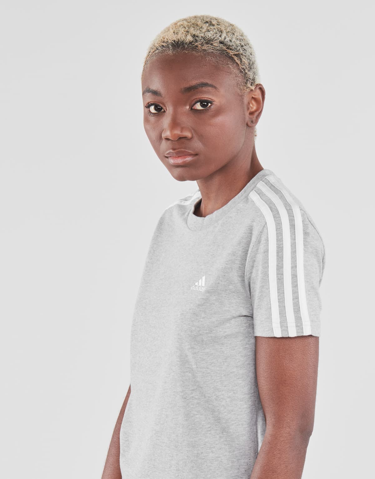 Women's T-Shirts adidas Gray