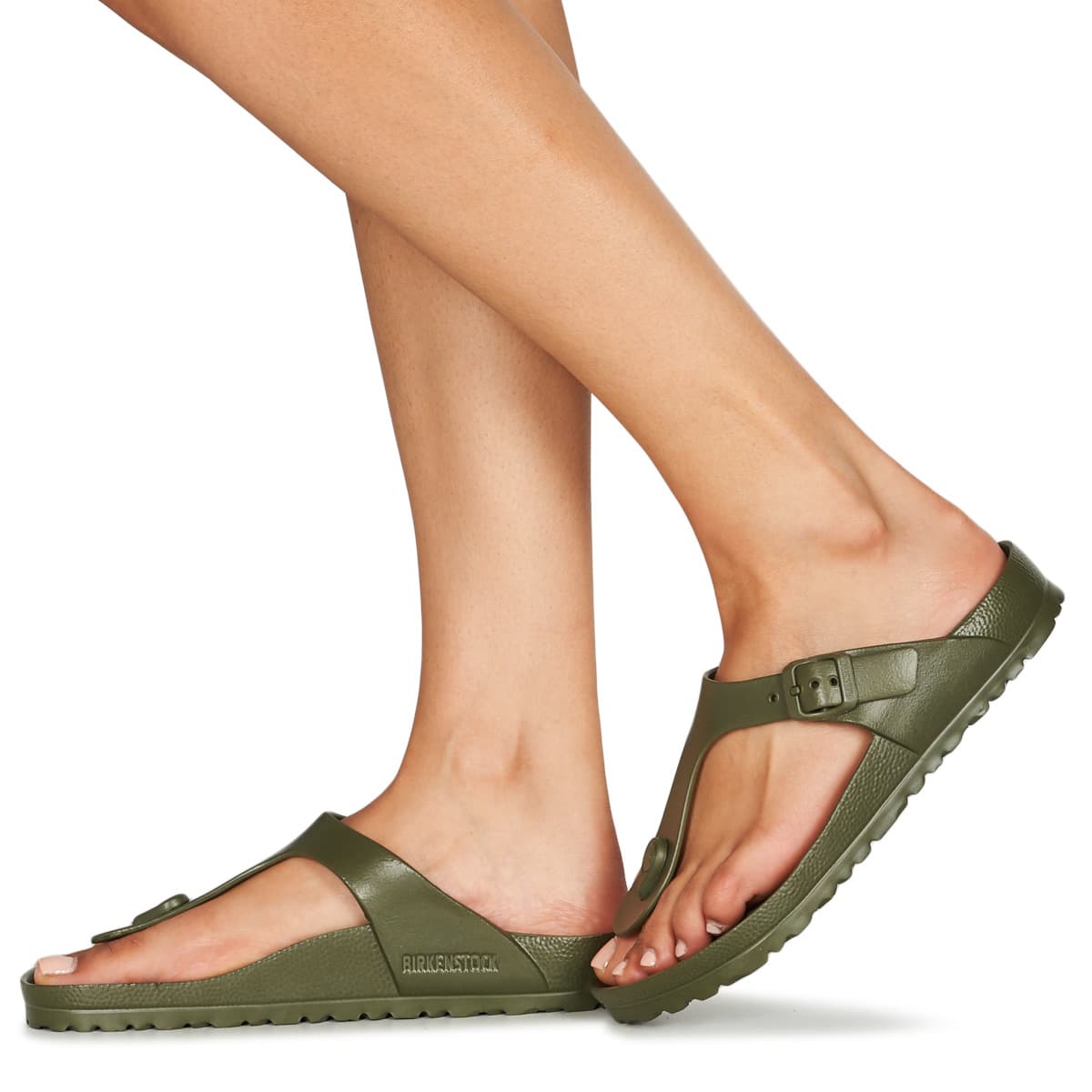 Women's Flip Flops BIRKENSTOCK Khaki