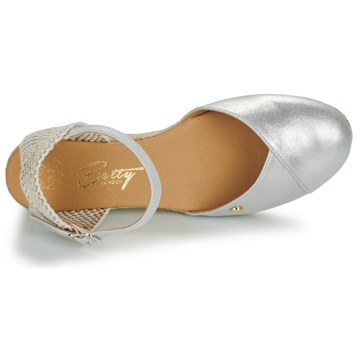 Women's Espadrilles Betty London Silver