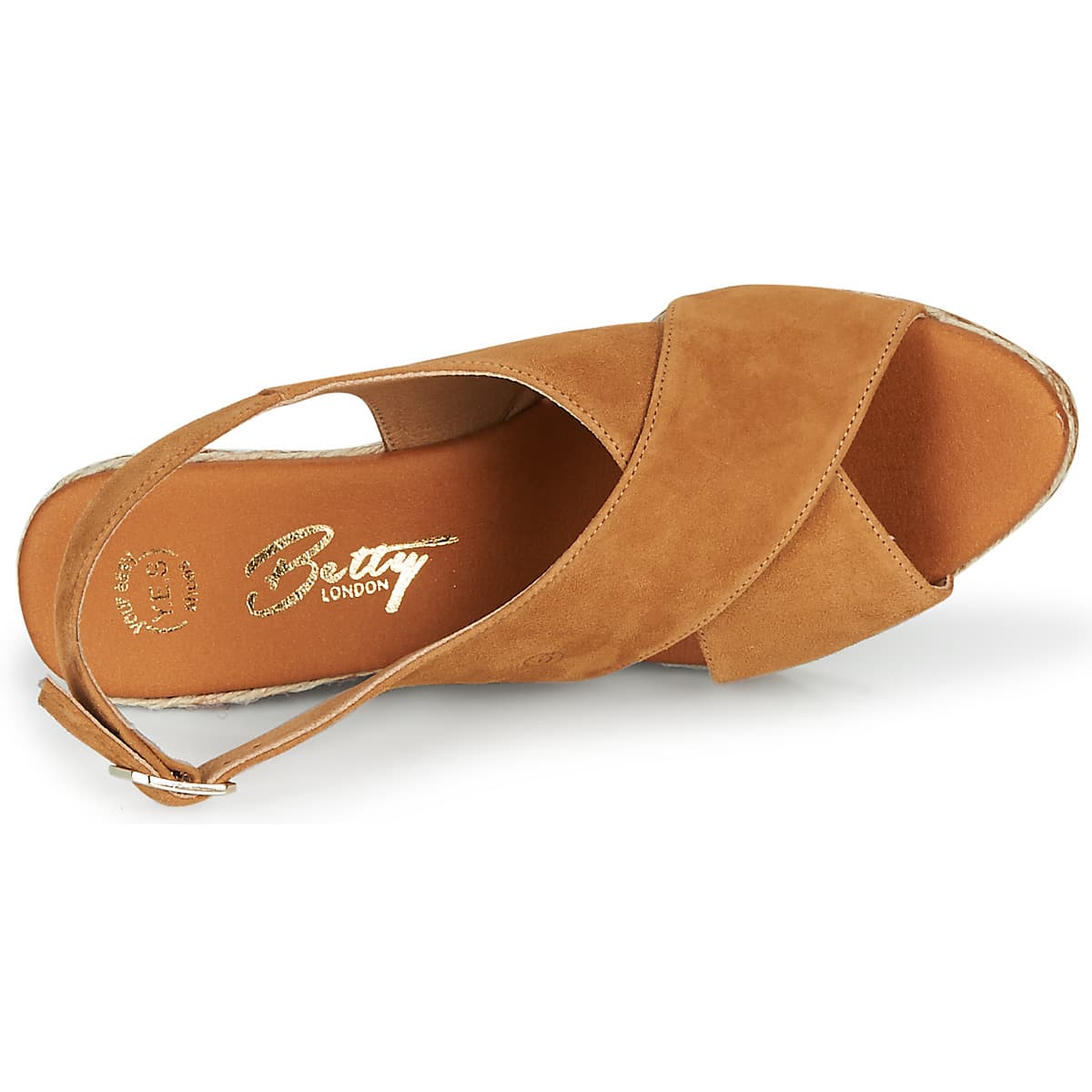 Women's Espadrilles Betty London Brown