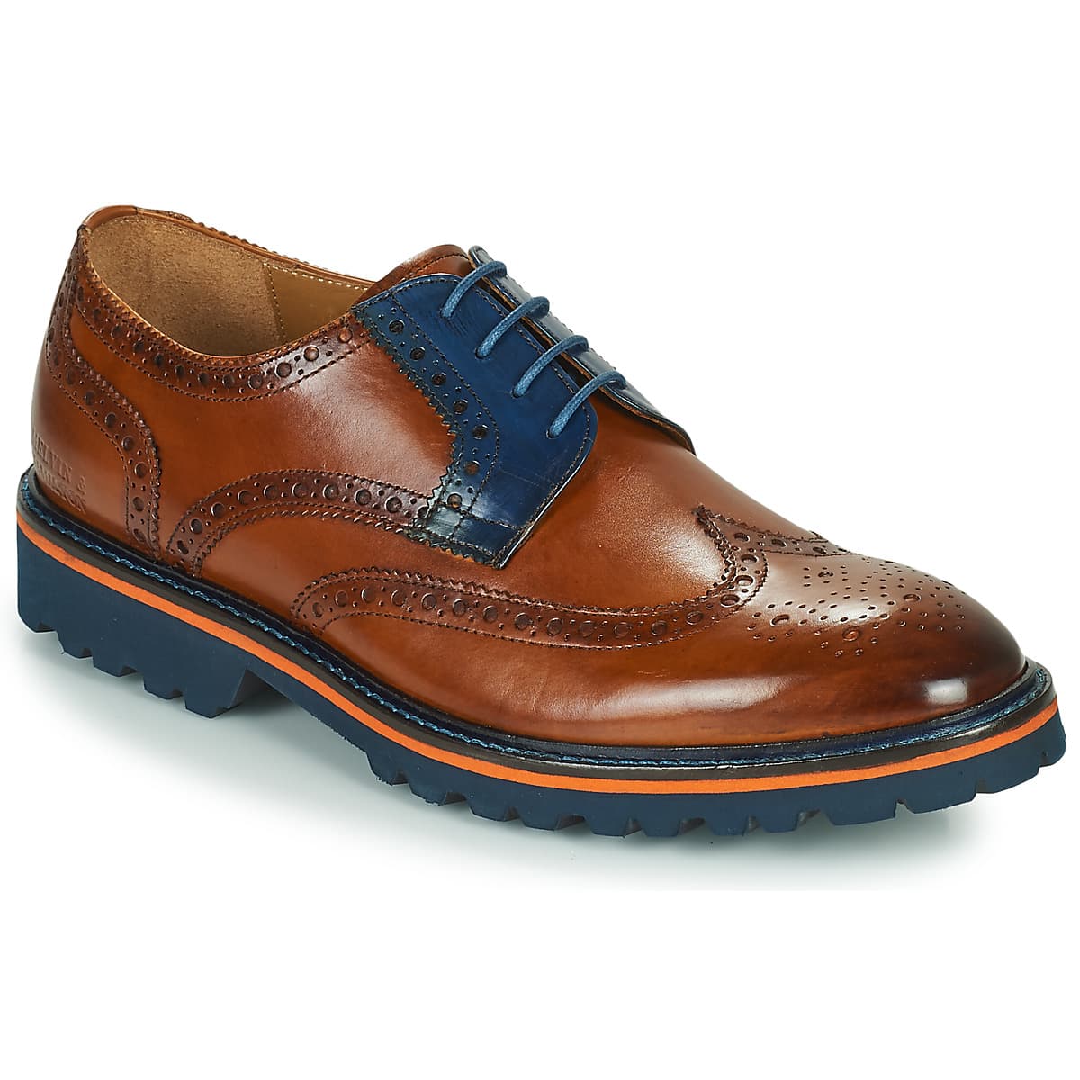 Men's Derby Shoes Melvin & Hamilton Brown