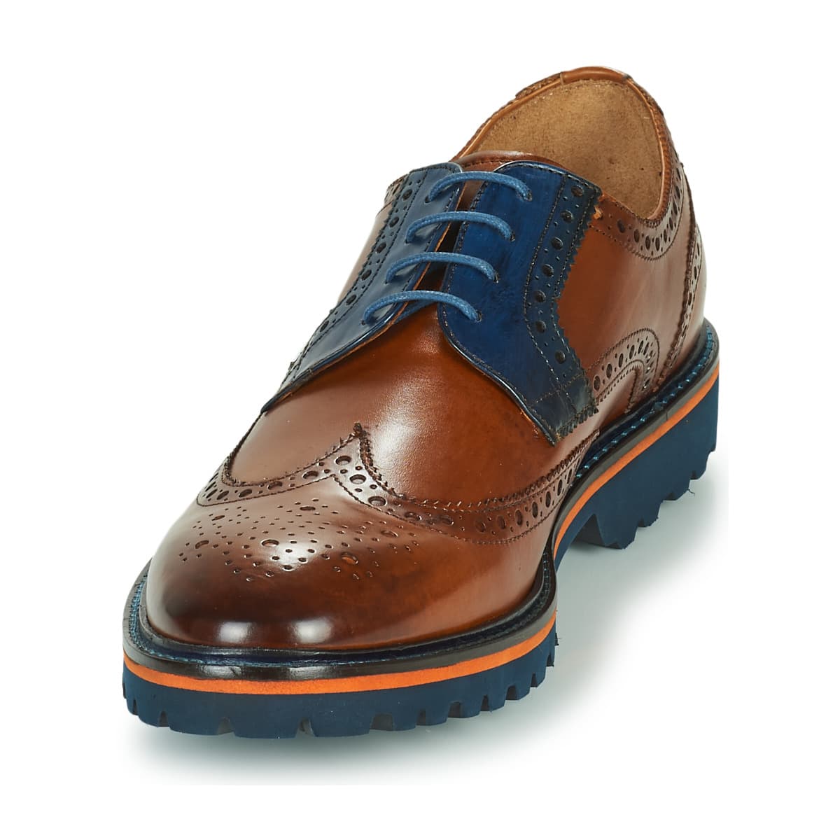 Men's Derby Shoes Melvin & Hamilton Brown