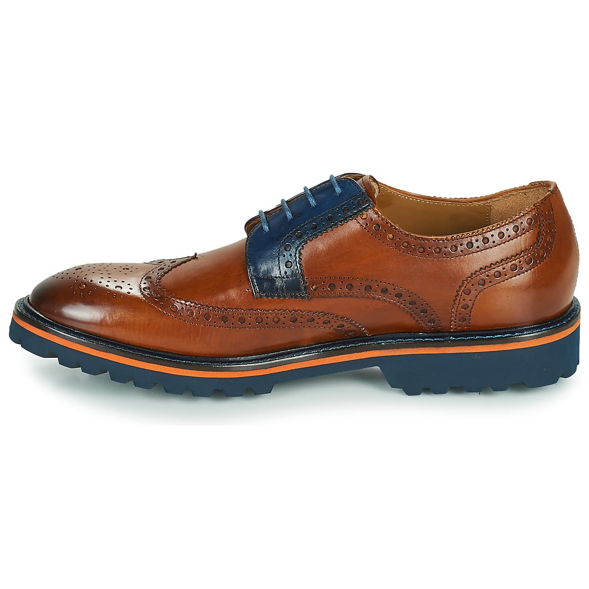 Men's Derby Shoes Melvin & Hamilton Brown
